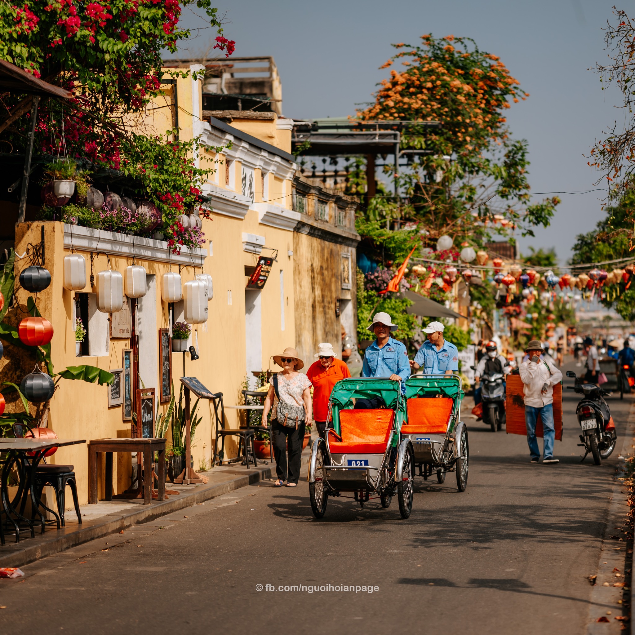 Cyclo service in Hoi An